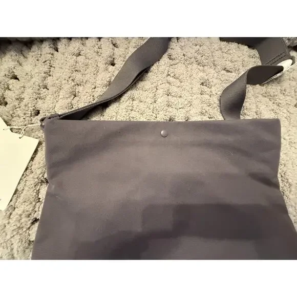 NEW COS Gray Canvas Crossbody Bag - Picture 6 of 9